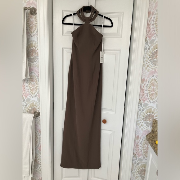 RONNY KOBO LENOX DRESS IN TOFFEE - Picture 3 of 5